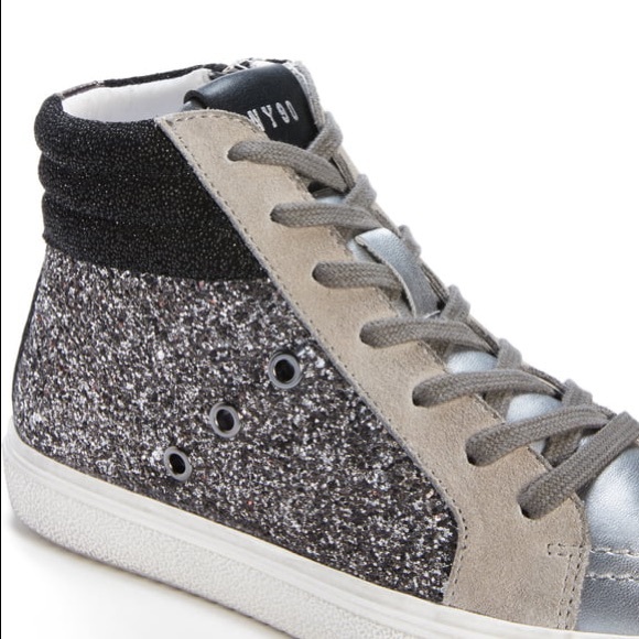 Steve Madden Serena mixed media sneaker - Picture 6 of 8